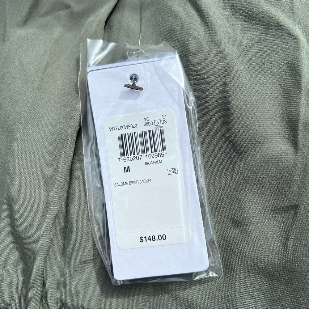 Guess Salome Biker Super-soft Jacket NWT - Picture 7 of 9
